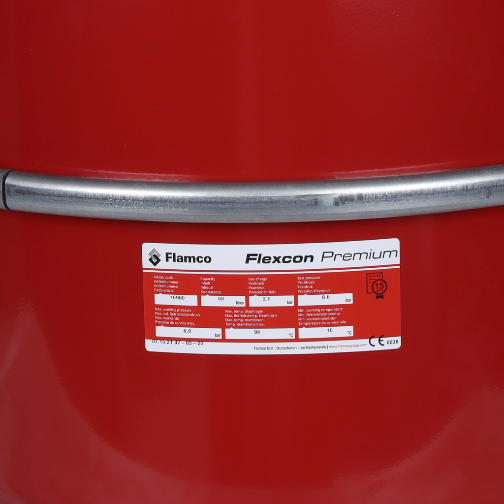 Расширительный бак Flamco Flexcon Premium 50/2,5 [6bar], 16960