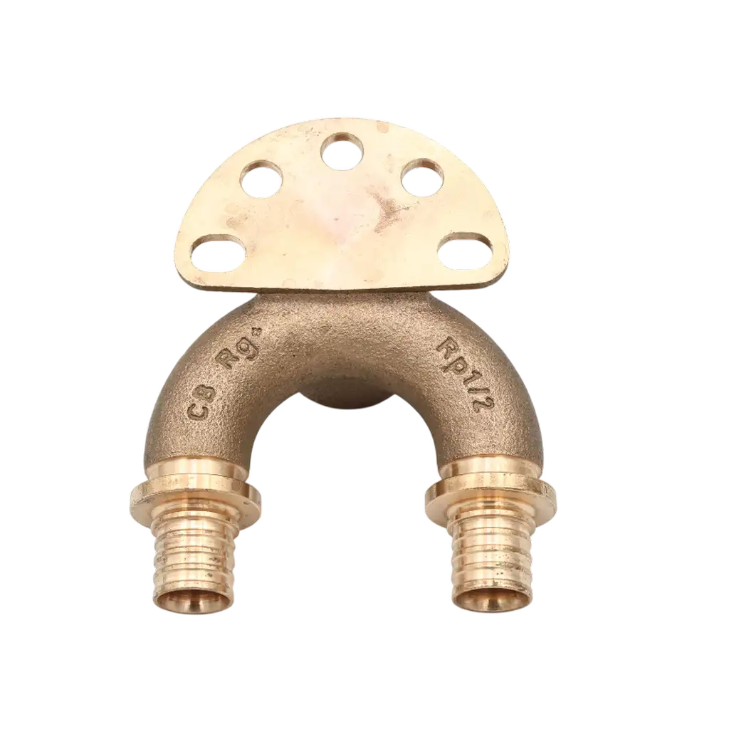 Проточный настенный угольник РЕХАУ 16/16-Rp 1/2 короткий RX+