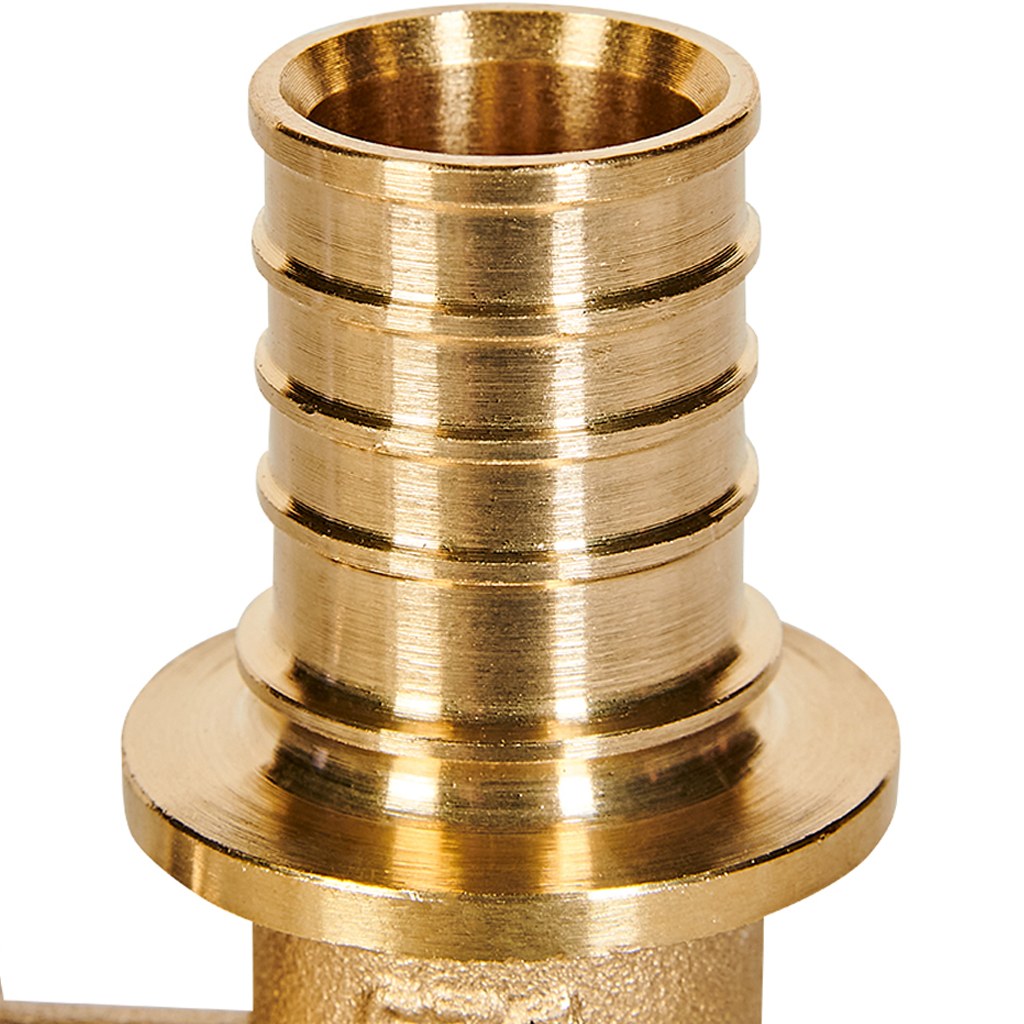 Тройник переходной ROMMER 25x16x25 для труб из сшитого полиэтилена аксиальный, RFA-0014-251625