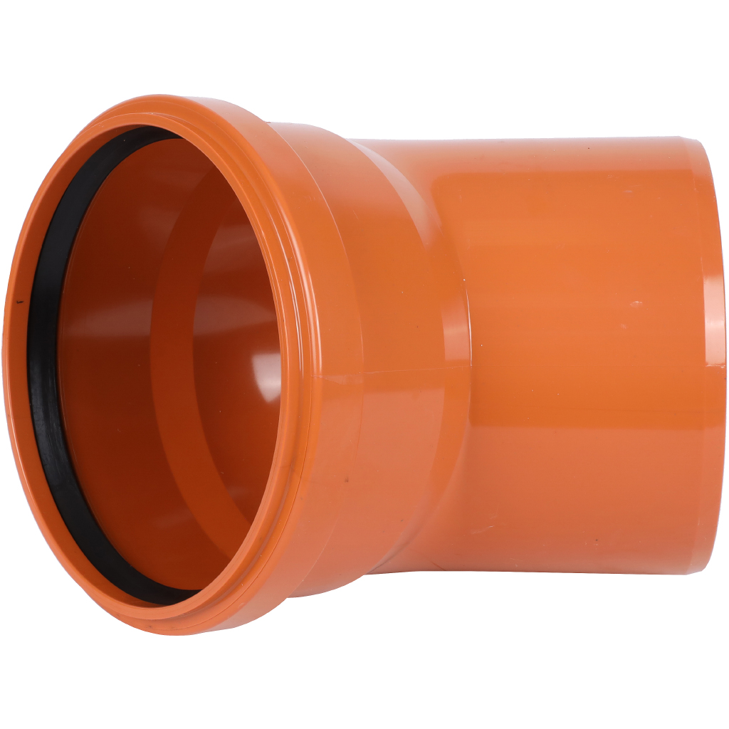 Отвод Sinikon D160x45° для наружной канализации, 22120.R.B