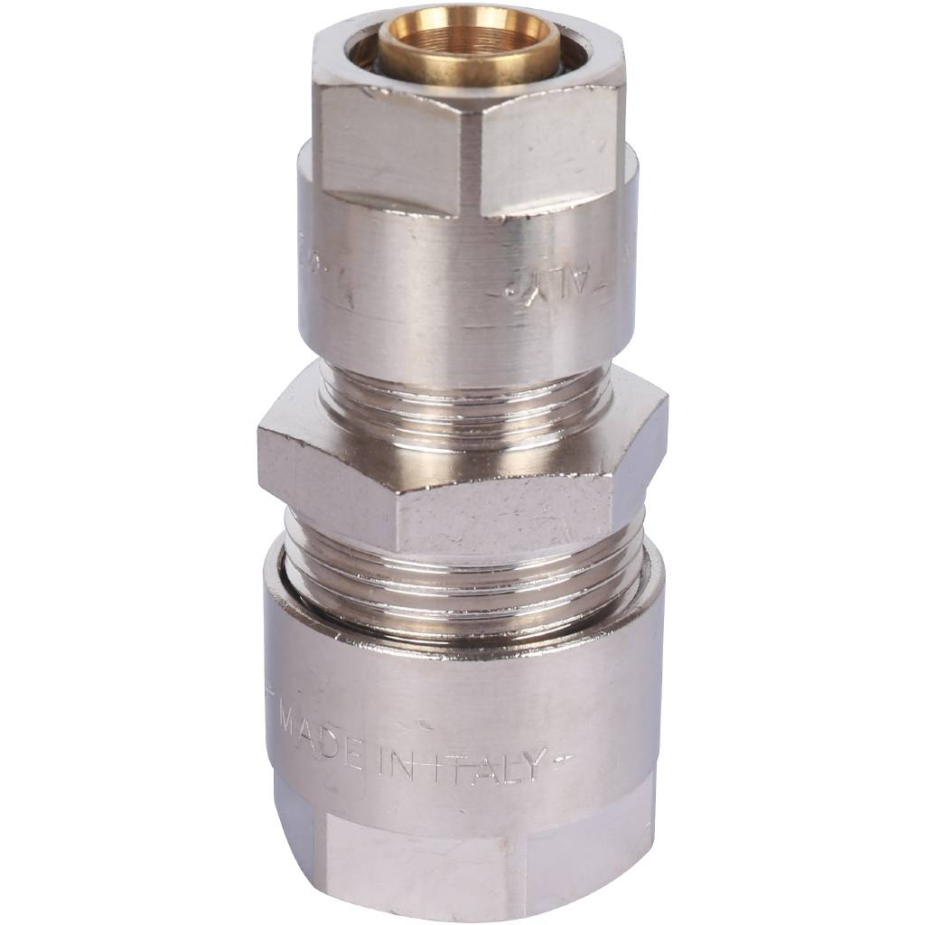 Переходник Prandelli Multyrama (26.3х20.2) для металлопластиковых труб винтовой, 103.11.06.4