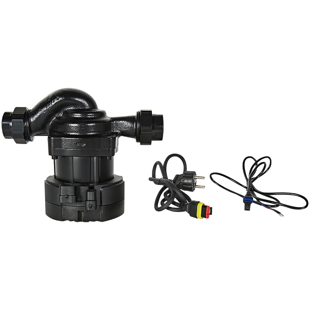 Частотный циркуляционный насос ROMMER PROFI EVO 25/100-180 с ШИМ, гайками и теплоизоляцией, RCP-0030-25100180