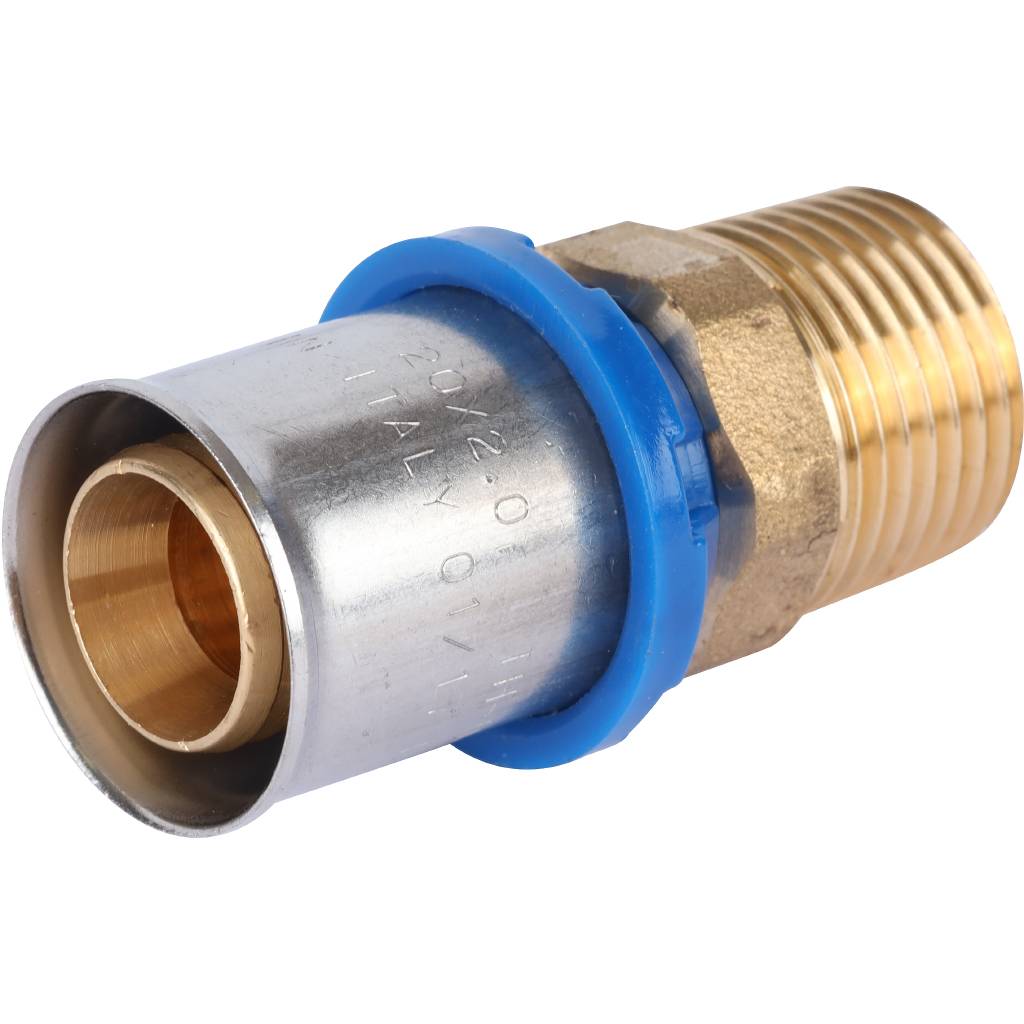 Переходник APE с наружной резьбой 1/2 х20 для металлопластиковых труб прессовой, ARL1003200