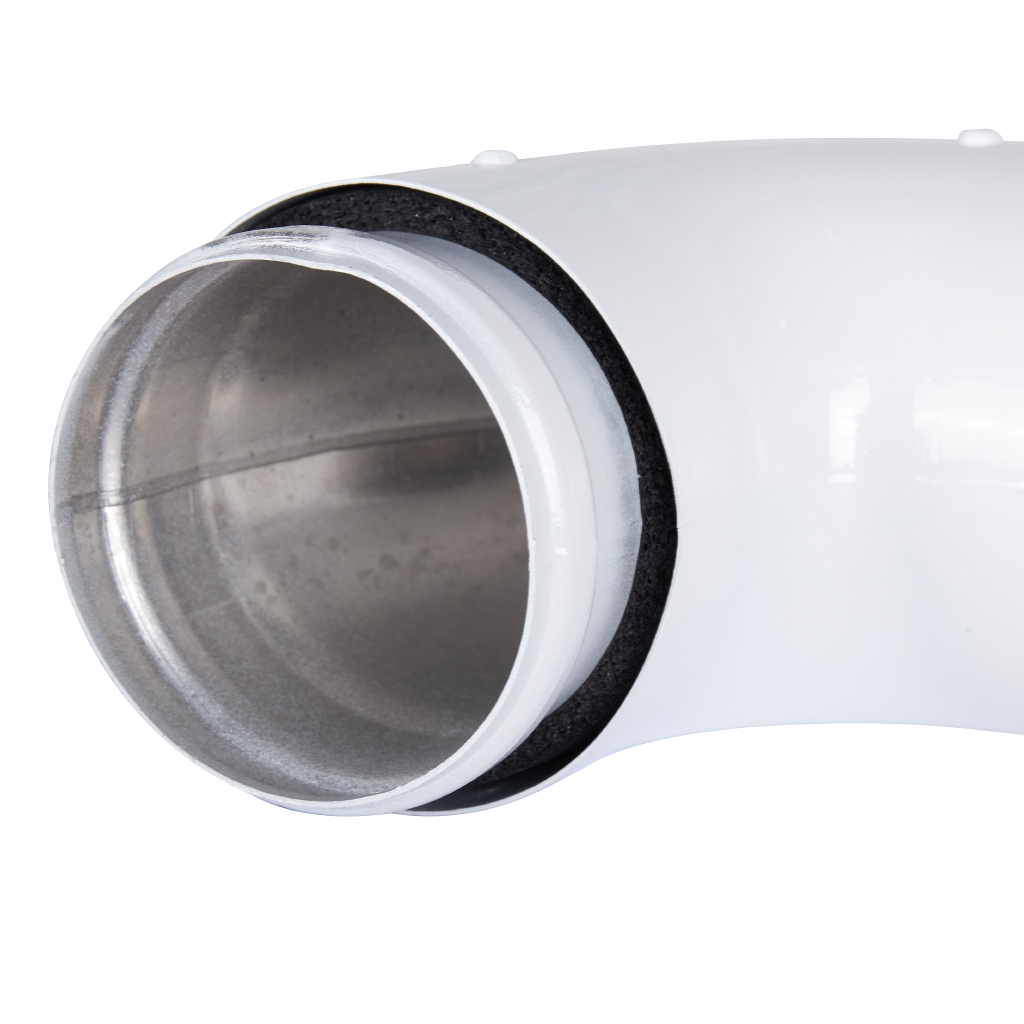 Отвод 90° утепленный традиционный ROMMER D80(п-м), RCA-0080-800090