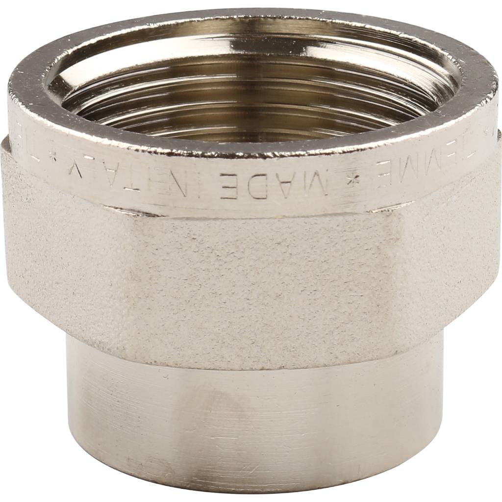 Муфта TIEMME ВВ никелированная 1 1/4х1 для стальных труб резьбовой, 1500376