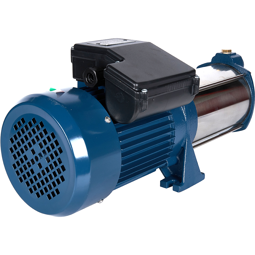 Насос поверхностный STOUT многоступенчатый, раб.колеса-норил, Q-90л/мин, H-69м, SPJ-0005-000160