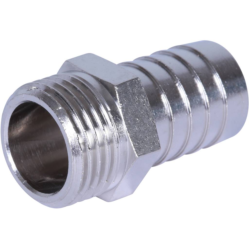 Штуцер STOUT НР никелированный 1/2 x18, SFT-0067-001218