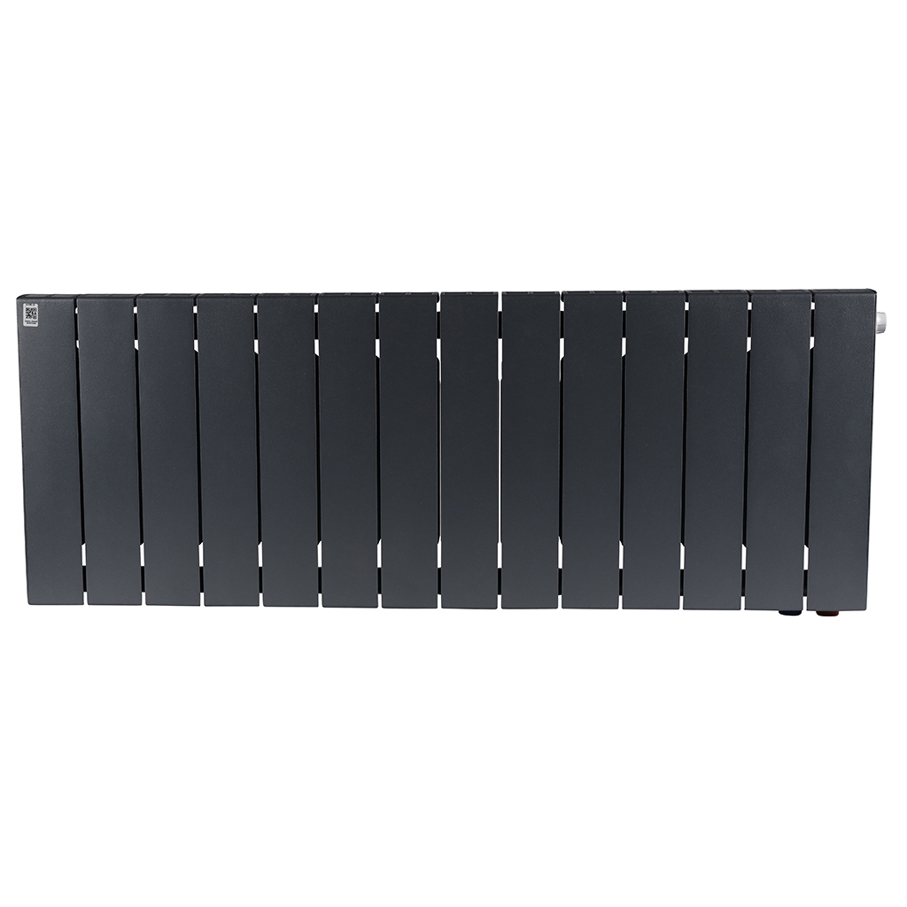 Радиатор биметаллический RIFAR SUPReMO VENTIL 350 SVR 14 секций нижнее правое подключение (Цвет ТИТАН), 4RS35.VR-14-TI