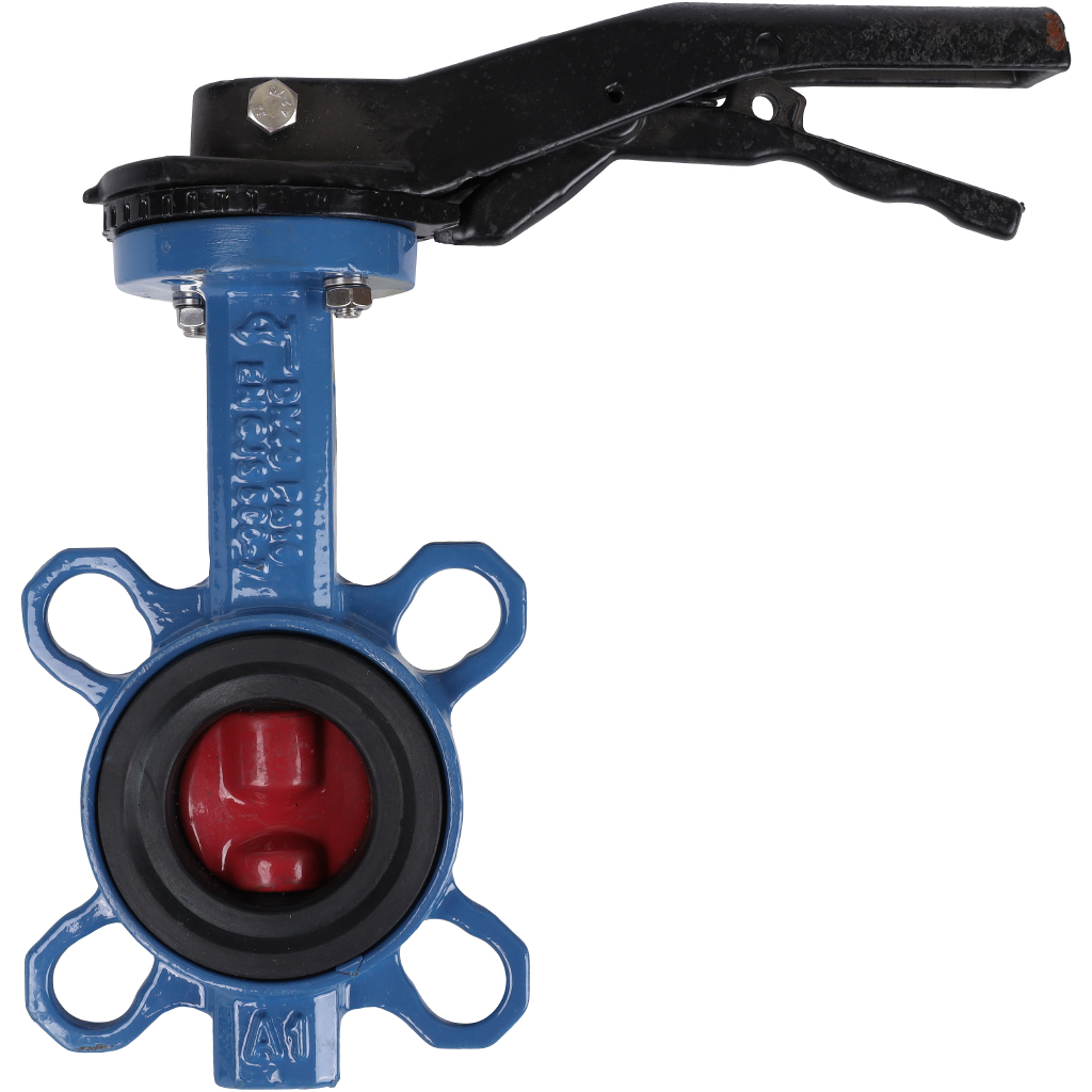 Затвор поворотно-дисковый Tecofi VPI4448 DN 40 PN 16 межфланцевый с ручкой из чугуна EPDM