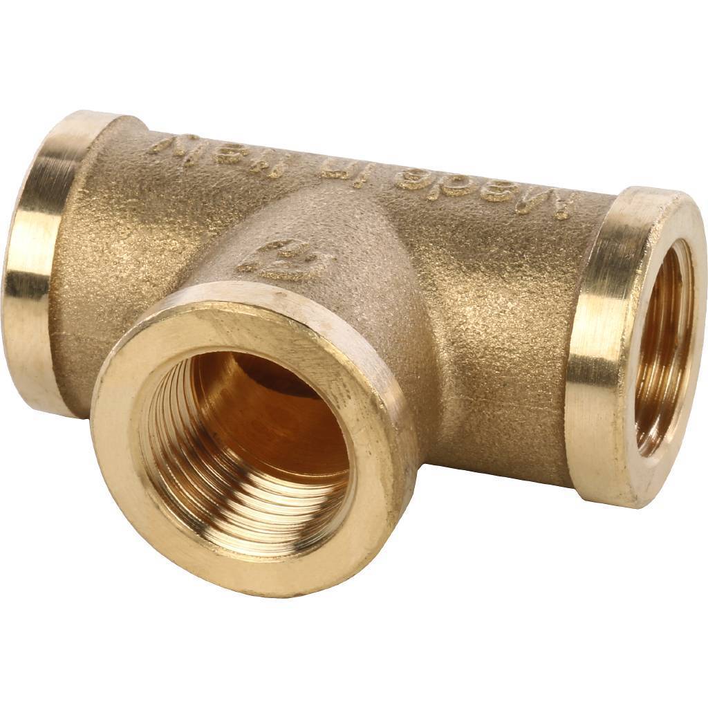 Тройник STOUT ВВ 3/8, SFT-0019-000038