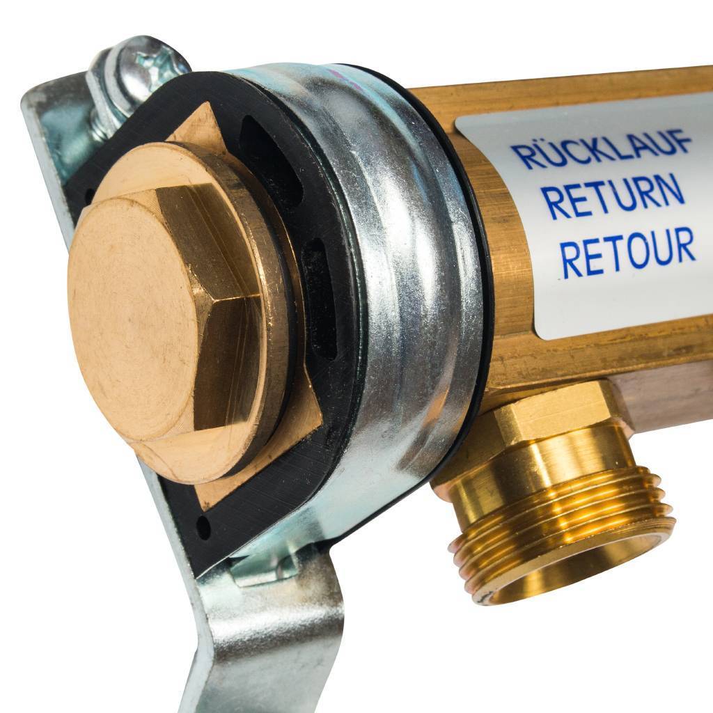 Коллектор для радиаторной разводки Watts HKV/A-10 (21.20.110), 10004554