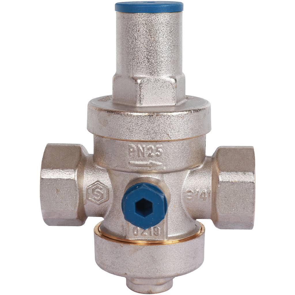 STOUT  Редуктор давления PN25 вн/вн 3/4  с выходом под манометр, SVS-1008-000020