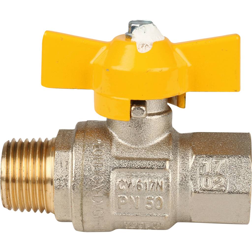 Кран шаровый Itap LONDON 069 1/2 HP-BP полнопроходной, ручка-бабочка, 26080