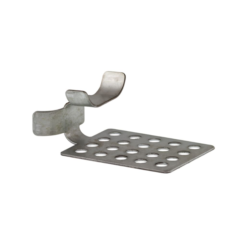 Зажим кровельный Ридан Roof clip RX-Gs для саморегулирующегося кабеля, оцинк. сталь (50 шт), 21RT0917R