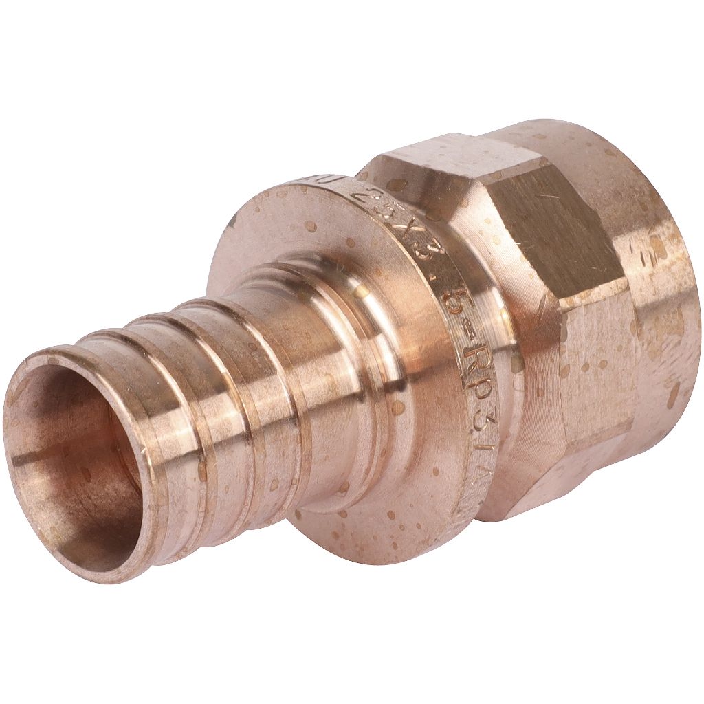 *14563311001(13660711001) REHAU RAUTITAN Переходник с внутренней резьбой 25-Rp 3/4 RX+ для труб из сшитого полиэтилена аксиальный