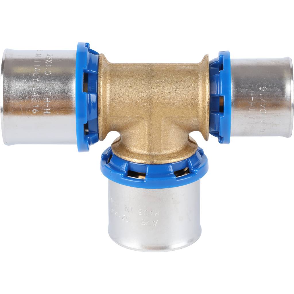 Тройник APE переходной 32x32x26 для металлопластиковых труб прессовой, ARL2400443