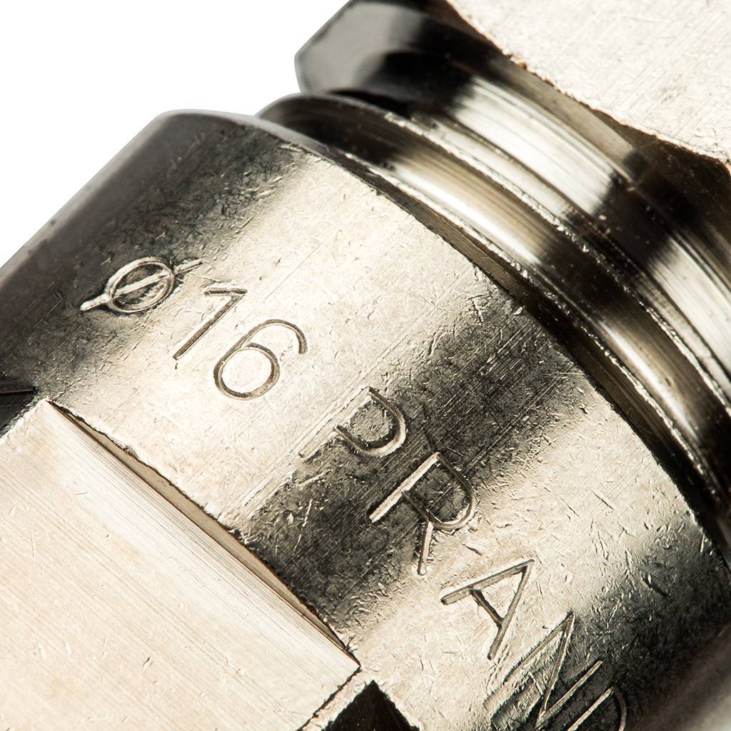 Муфта с нар.резьбой Prandelli Multyrama (16х2,0х1/2), 103.01.51.6