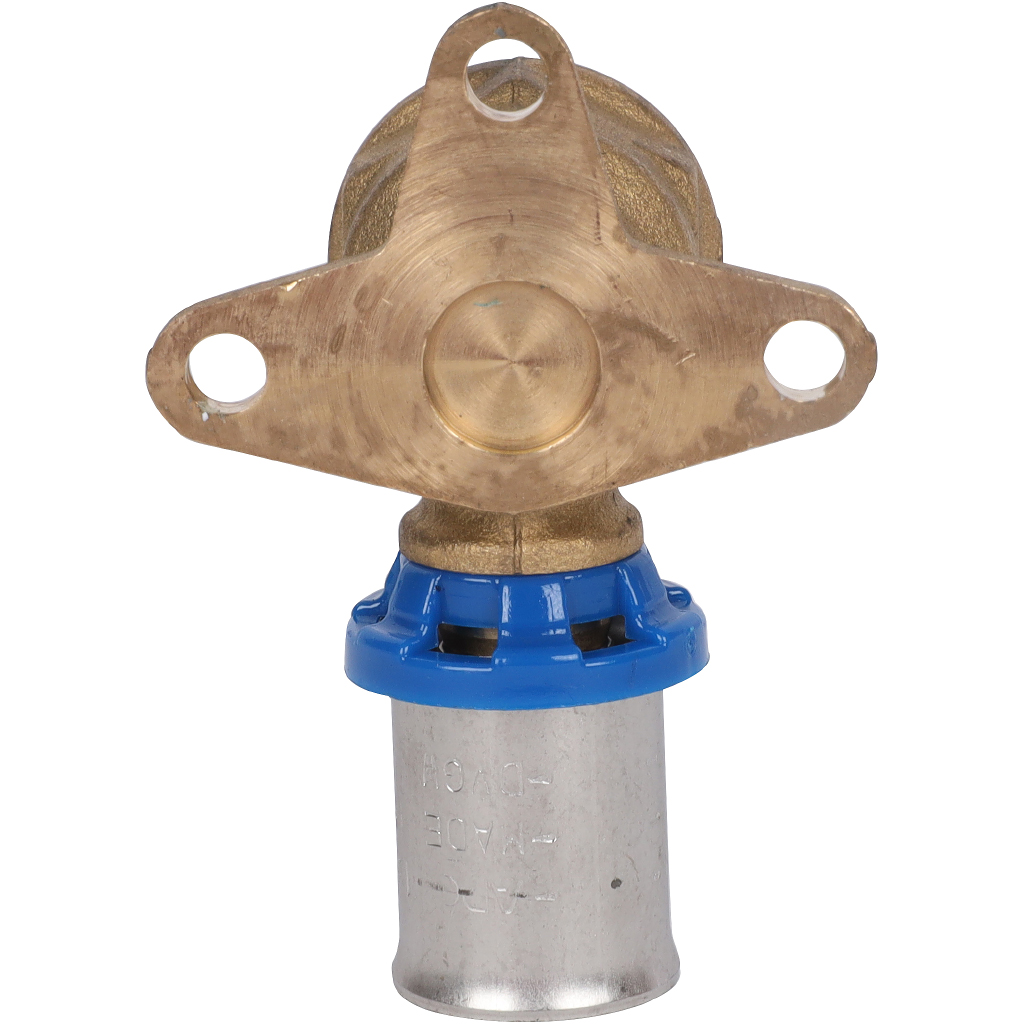 Угольник APE настенный с креплением удлинённый 1/2 х16 для металлопластиковых труб прессовой, ARL3503100