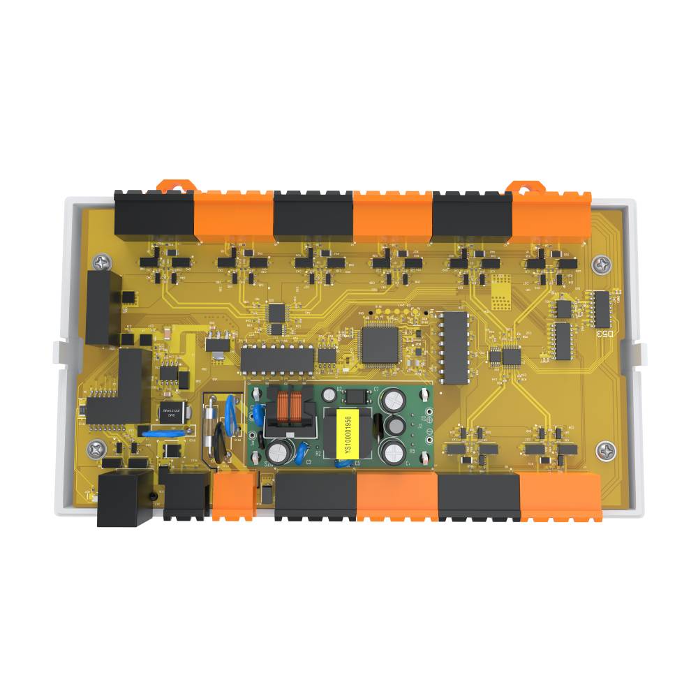 Блок измерительный Ectocontrol на 8 каналов, RS485 (Modbus), ec01090