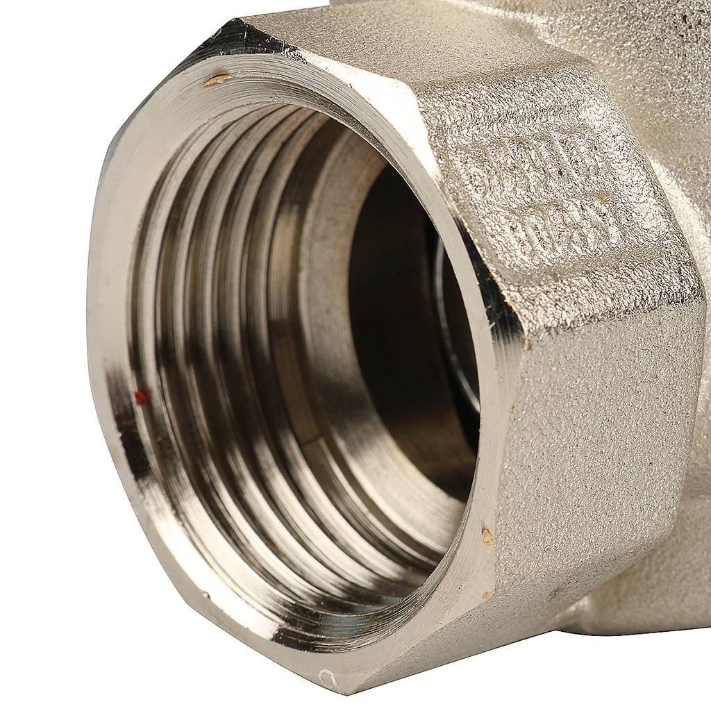 Кран шаровой Itap угловой полнопроходной IDEAL 298 1 (бабочка), американка, 36360