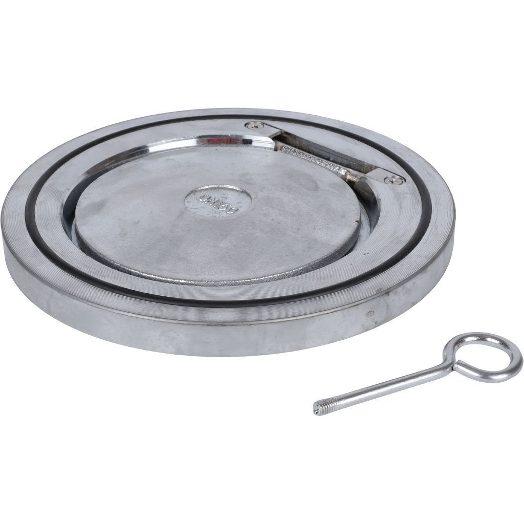 Клапан обратный Tecofi Ду150 Ру16 1/ств стальной межфланцевый стальной, CB5440-0150