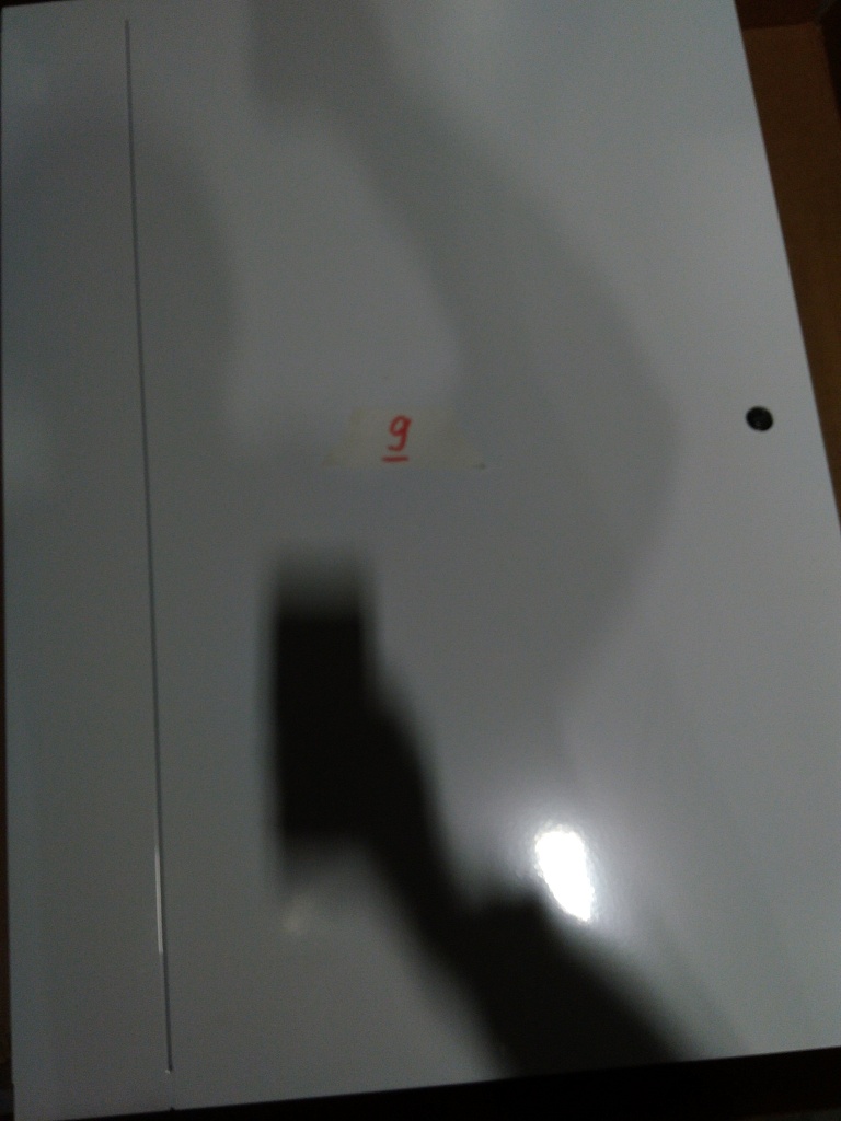 Уцененный товар (замят угол): Шкаф распределительный встроенный STOUT 11-12 выходов (ШРВ-4) 670х125х896