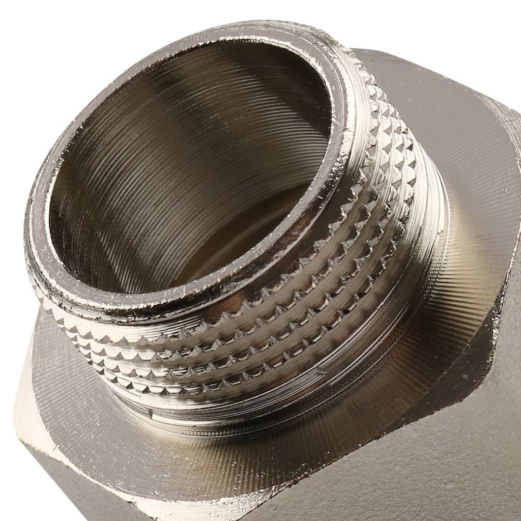 Переходник TIEMME НВ никелированный 3/4х1/2, 1500364