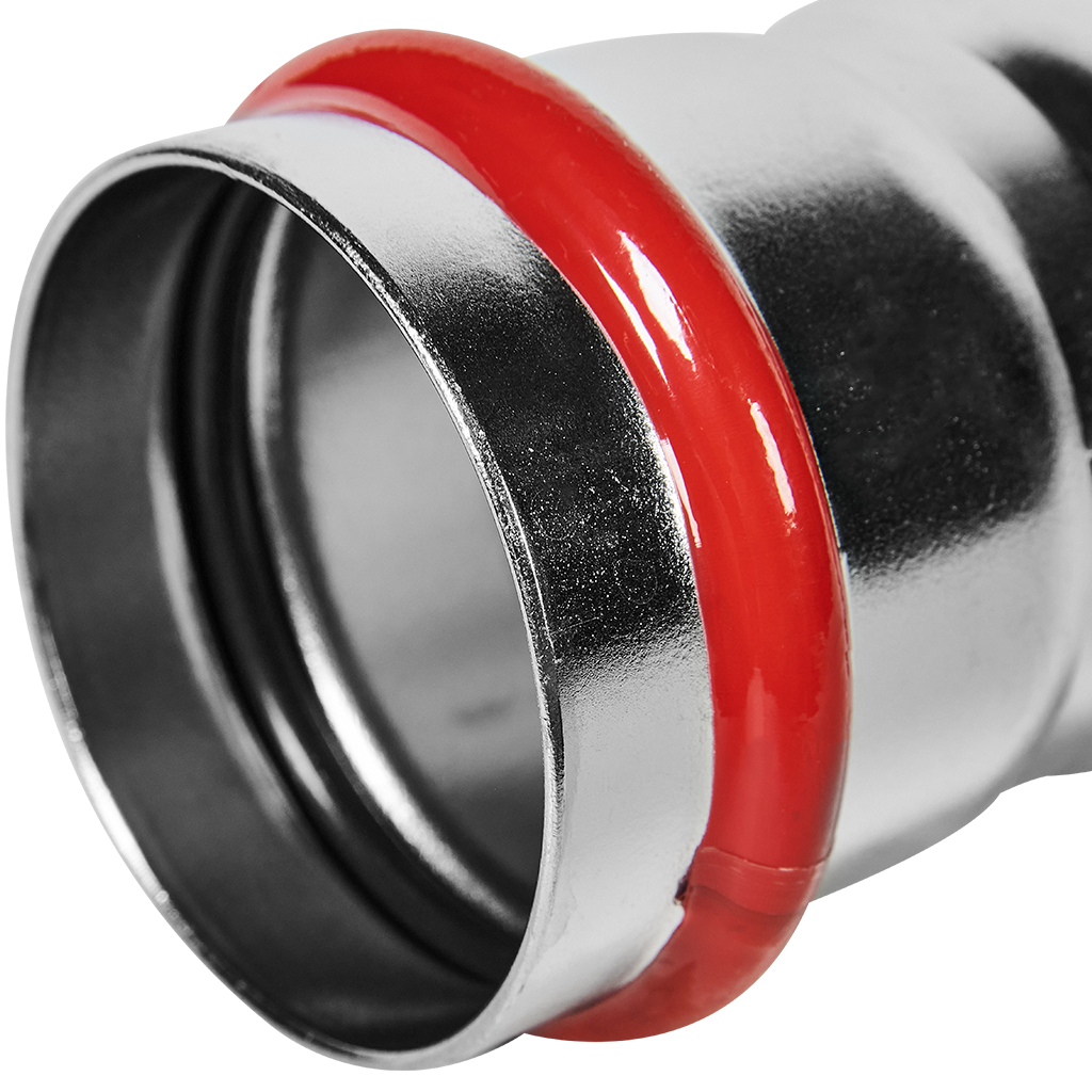 Муфта ROMMER равнопроходная, 54, из нержавеющей стали прессовой