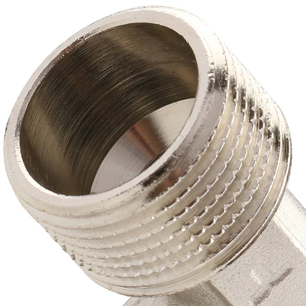 Угольник TIEMME с наружной резьбой (20х2.0х3/4) для металлопластиковых труб винтовой, 1600028