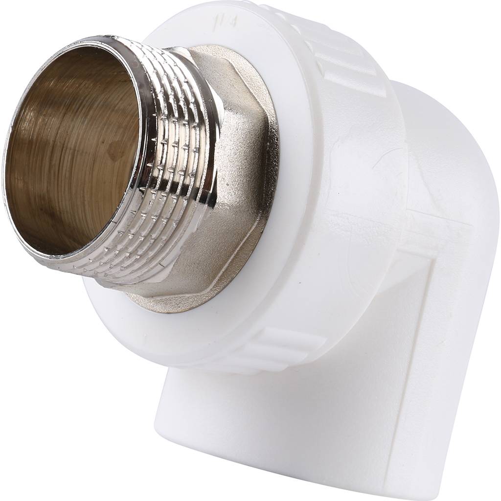 Угольник Kalde с наружной резьбой 40x1 1/4 для полипропиленовых труб, 3222-emo-401a06