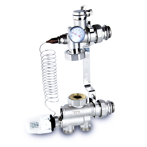 Насосно-смесительный узел для коллектора (без насоса) 1х1 1/2, RTP