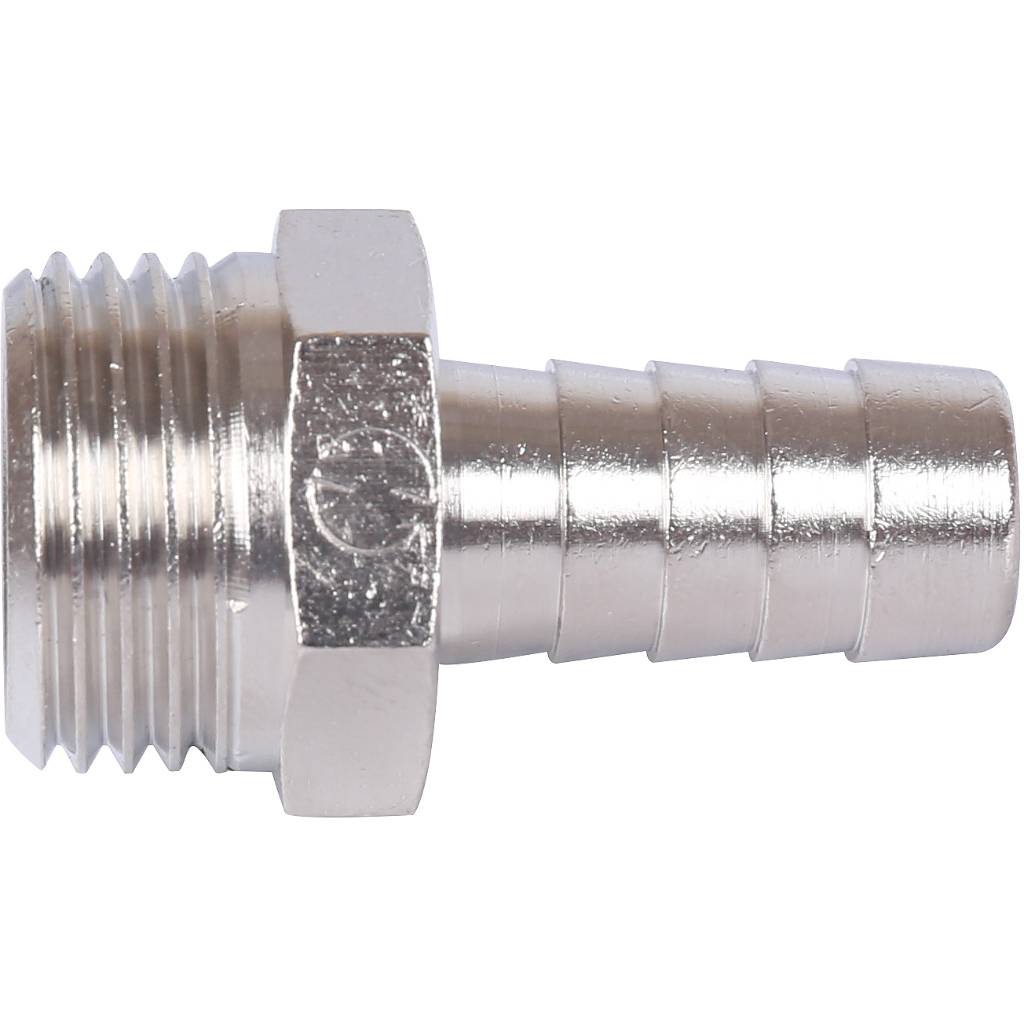 Штуцер STOUT НР никелированный 1/2 x12, SFT-0067-001212