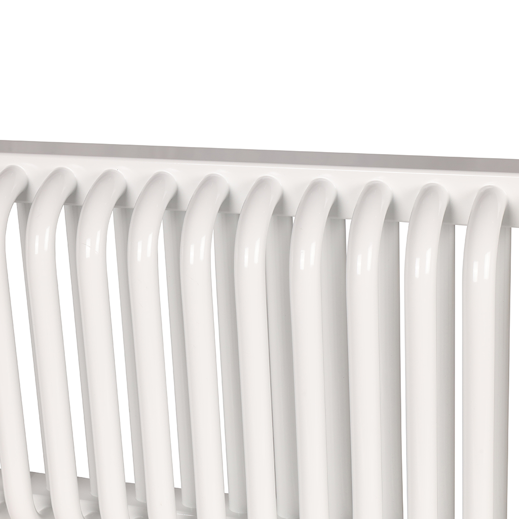 2-х трубчатый стальной радиатор ROMMER RST 2030/24 секции боковое подключение RAL9016, RST-203024-010