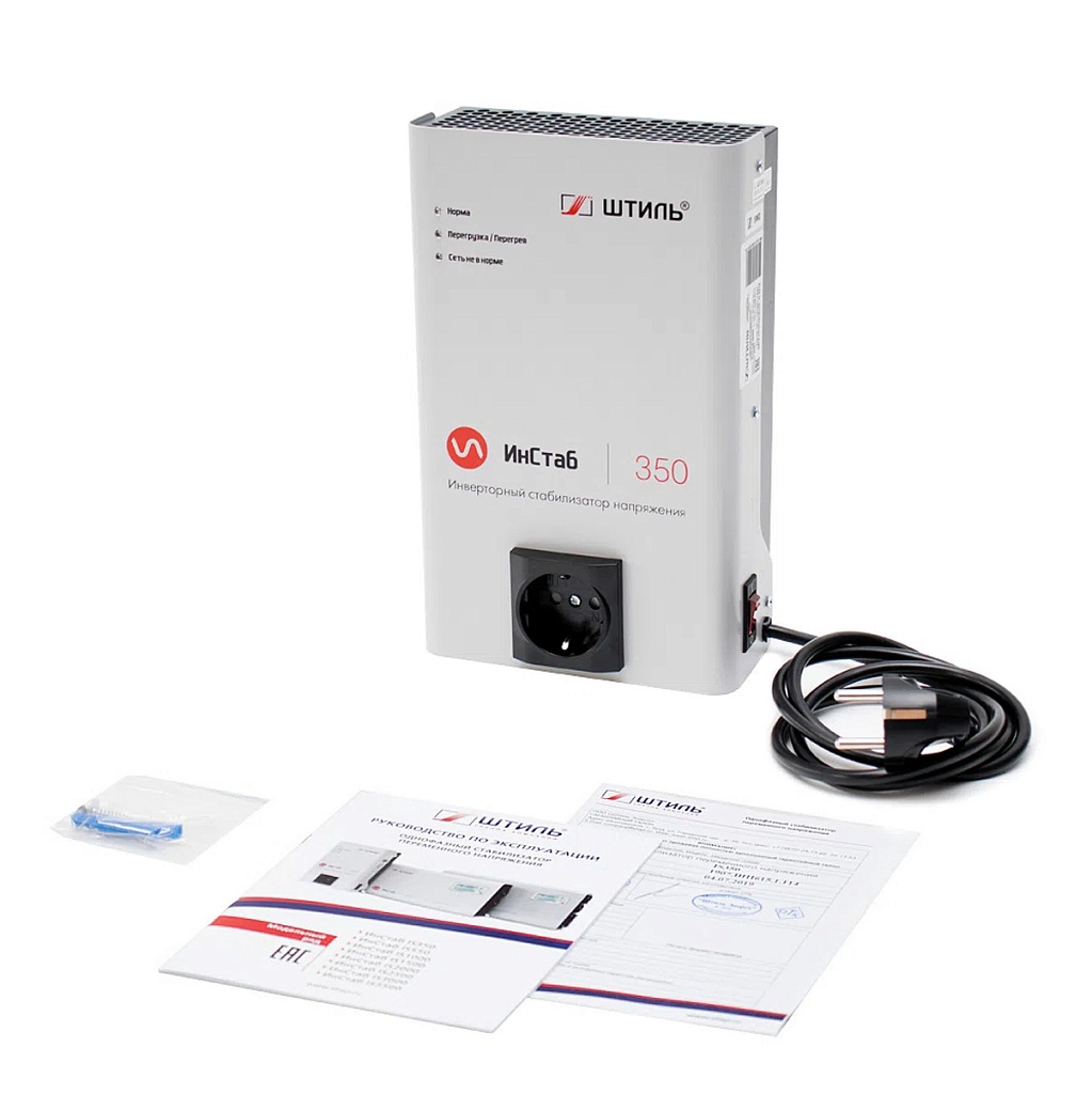 Стабилизатор напряжения Штиль ИнСтаб 350 ВА\300 Вт, IS350