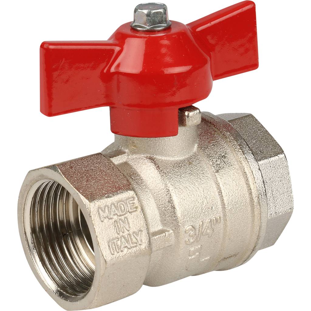 Кран шаровой Itap IDEAL 092 3/4 муфтовый полнопроходной (бабочка), 26094