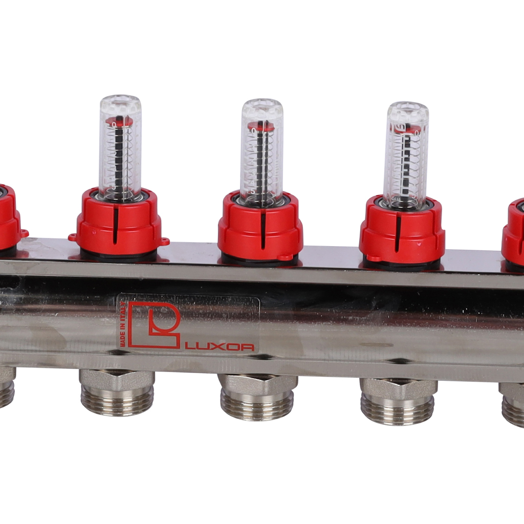 Коллектор в сборе с расходомерами LUXOR CD 477/7, 15662707N