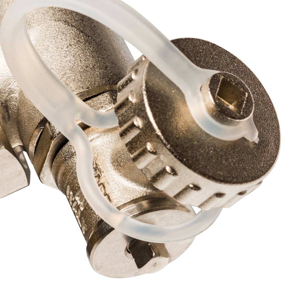 Распределительный коллектор из латуни без расходомеров STOUT 10 выходов, SMB 0468 000010