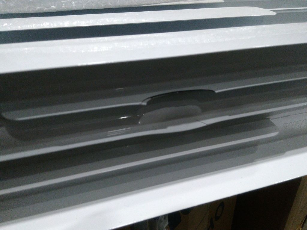 Уцененный товар (скол на ребре крайней секции): Радиатор биметаллический ROMMER Optima BM 500 6 секций боковое подключение (RAL9016), RBM-0210-050006