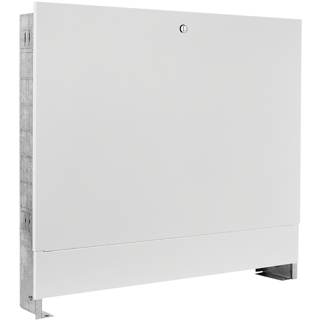 Шкаф распределительный встроенный ROMMER 8-10 выходов (ШРВ-3) 668х125х742