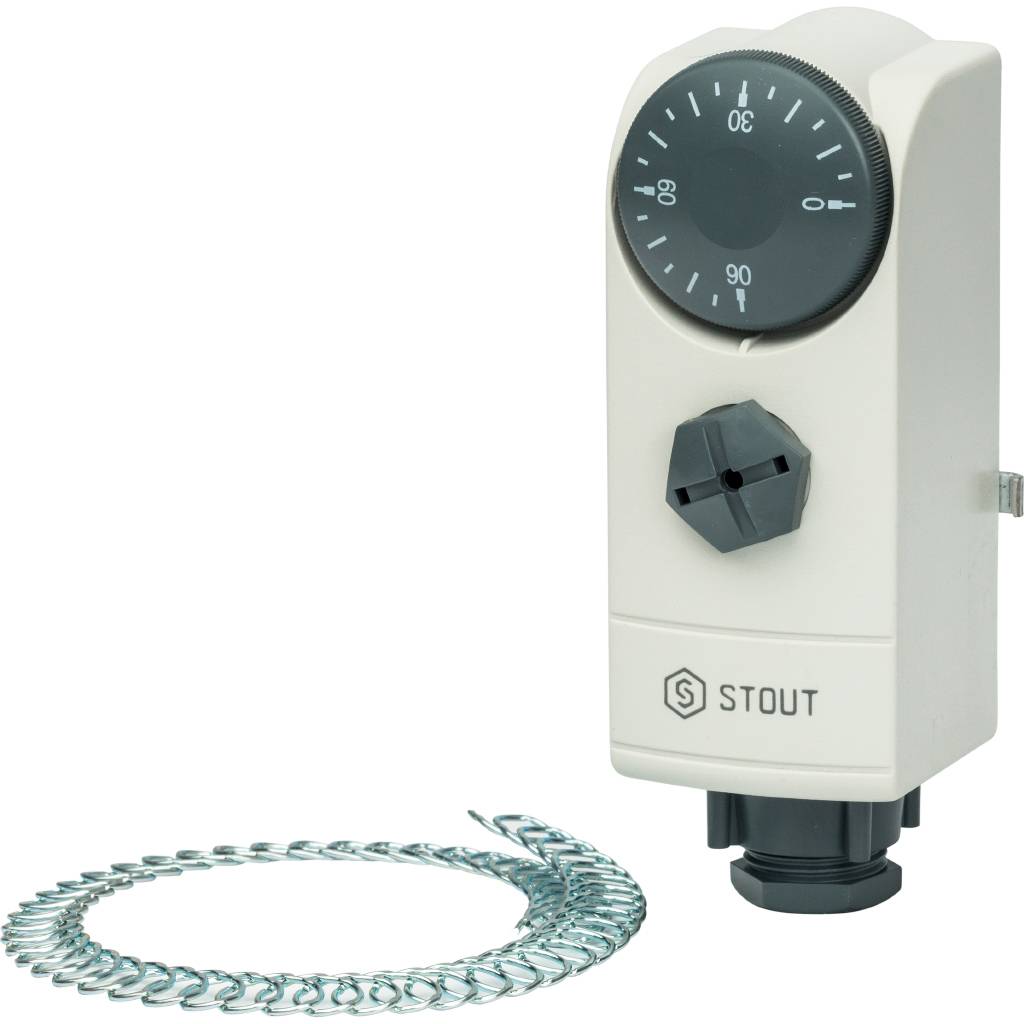 Термостат накладной STOUT WTC-ES