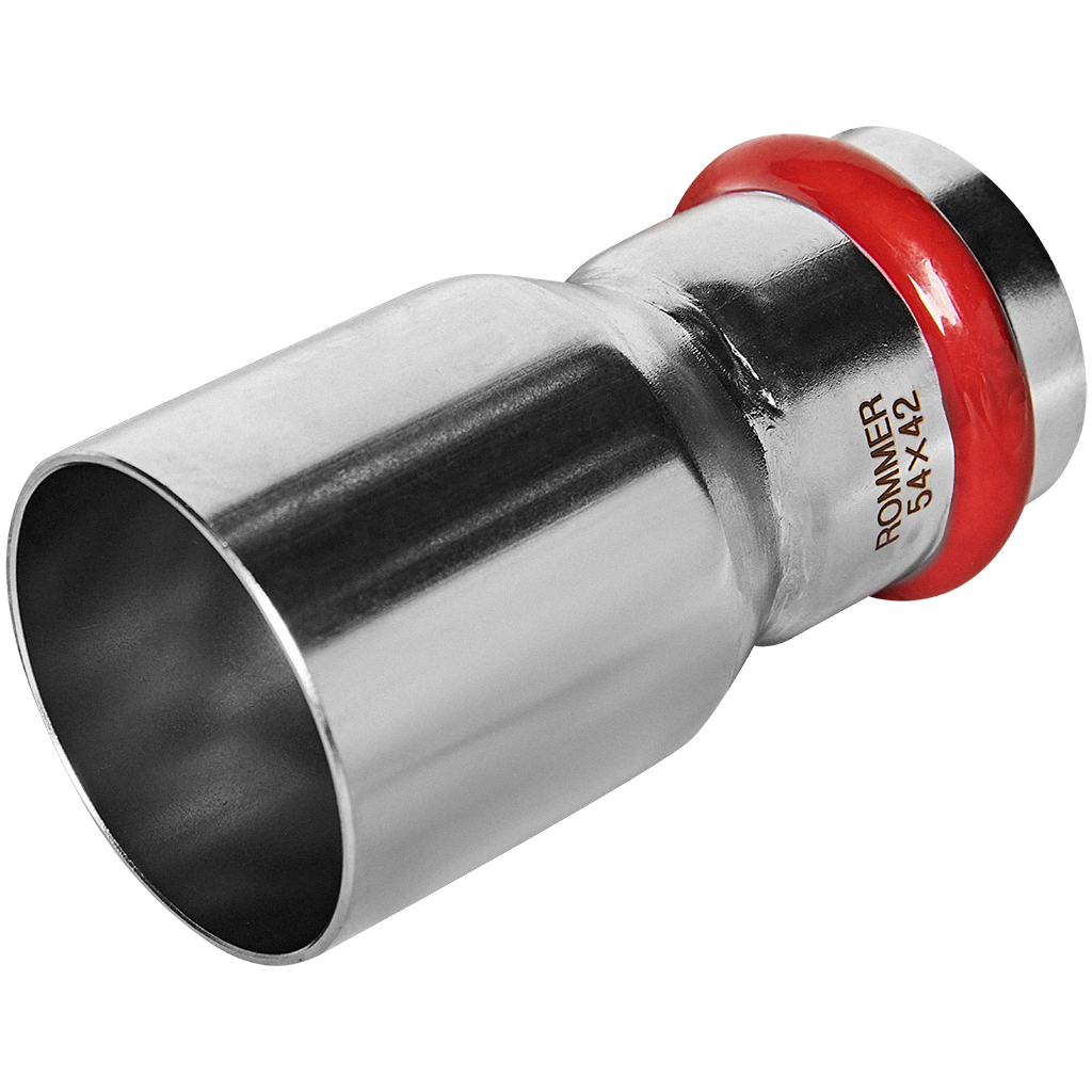 RSS-0020-005442 ROMMER Муфта переходная НПр-ВПр, 54х42, из нержавеющей стали прессовой