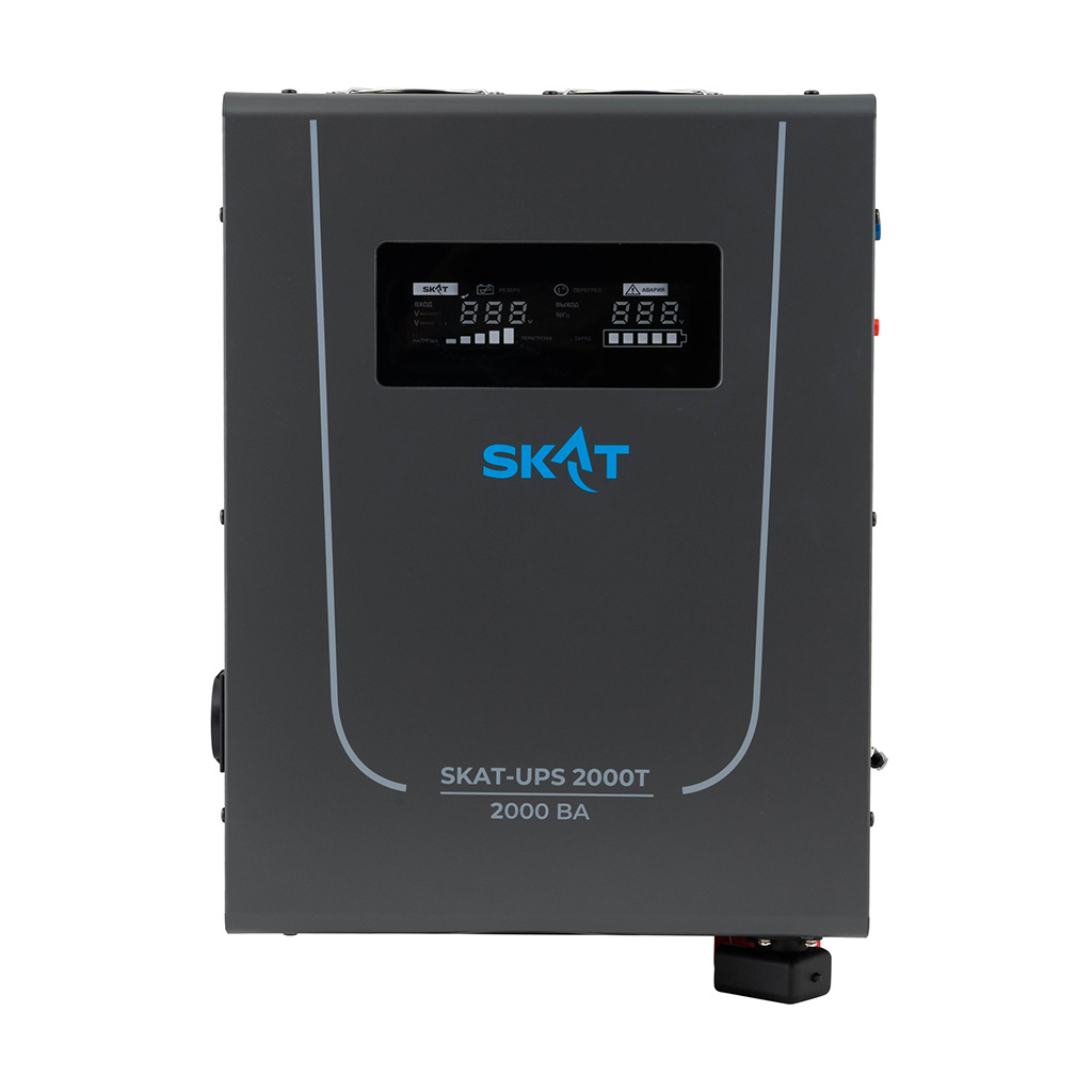 Источник питания Teplocom SKAT-UPS 2000T Line-Interactive 220В, 2000ВА, работает от 1 внешней АКБ, 4547