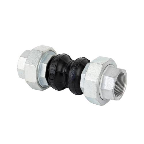 Компенсатор антивибрационный РАШВОРК DN020 PN16, EPDM, ВР/ВР из ковкого чугуна, 505-020-16