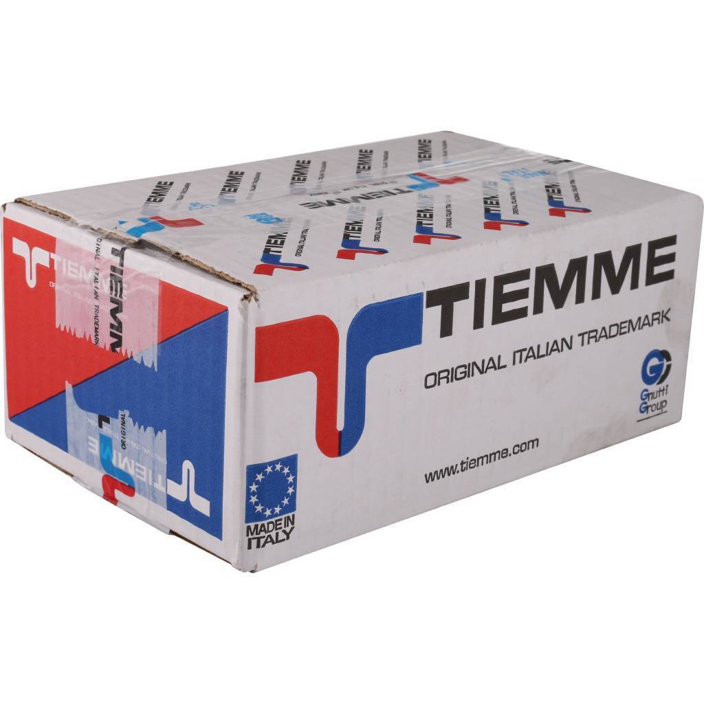 Фильтр с манометром TIEMME 1 1/4 со сгонами, с латунной колбой, промывной