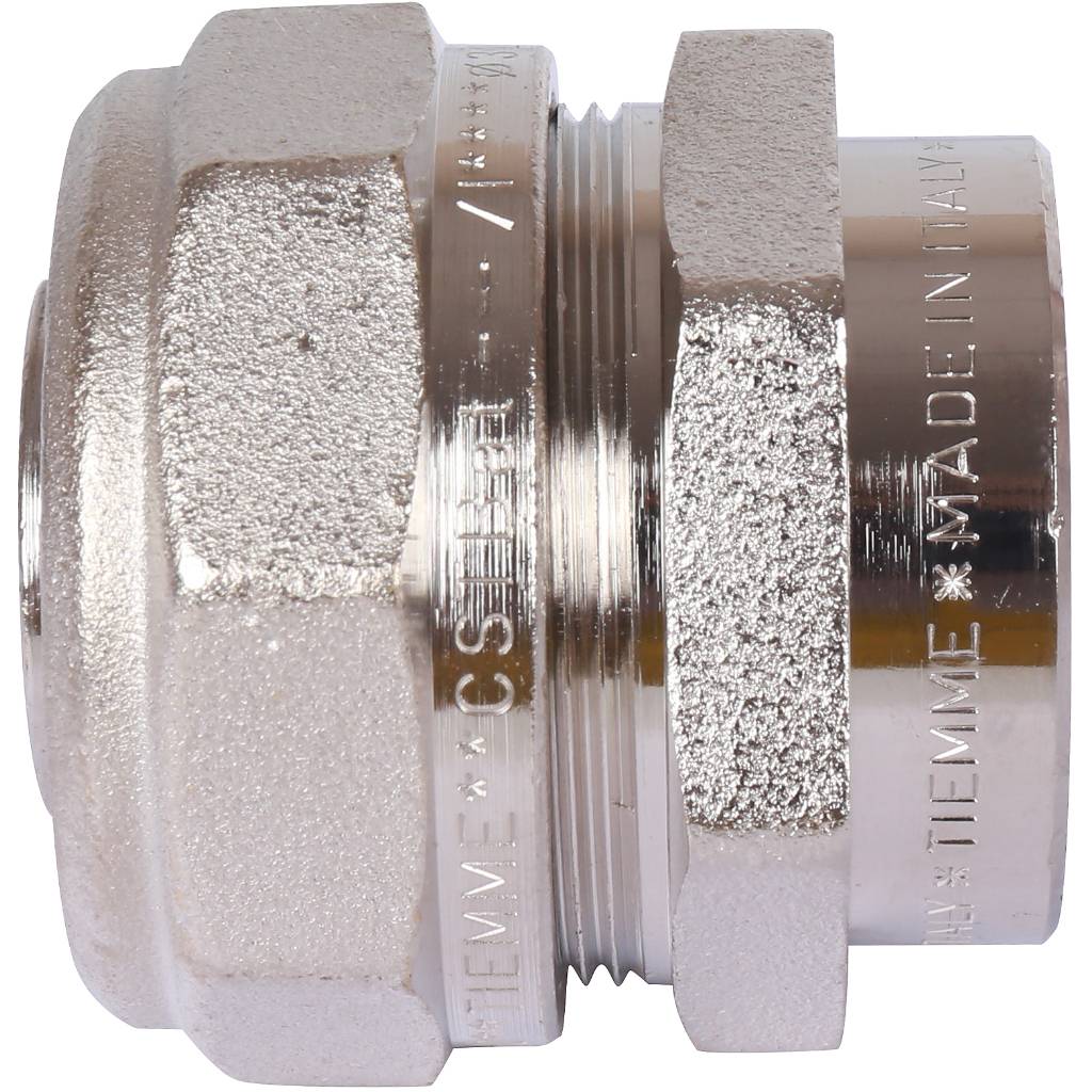 Муфта TIEMME с внутренней резьбой (32х3.0х1) для металлопластиковых труб винтовой, 1600039