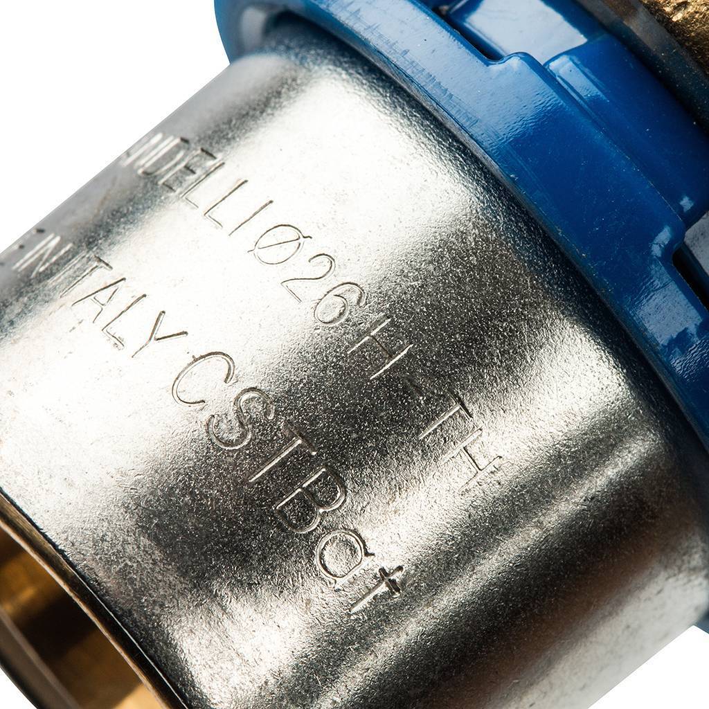 Муфта переходная Prandelli Multyrama 32.3х26.3 профиль H, TH, U для металлопластиковых труб прессовой, 509.11.07.6