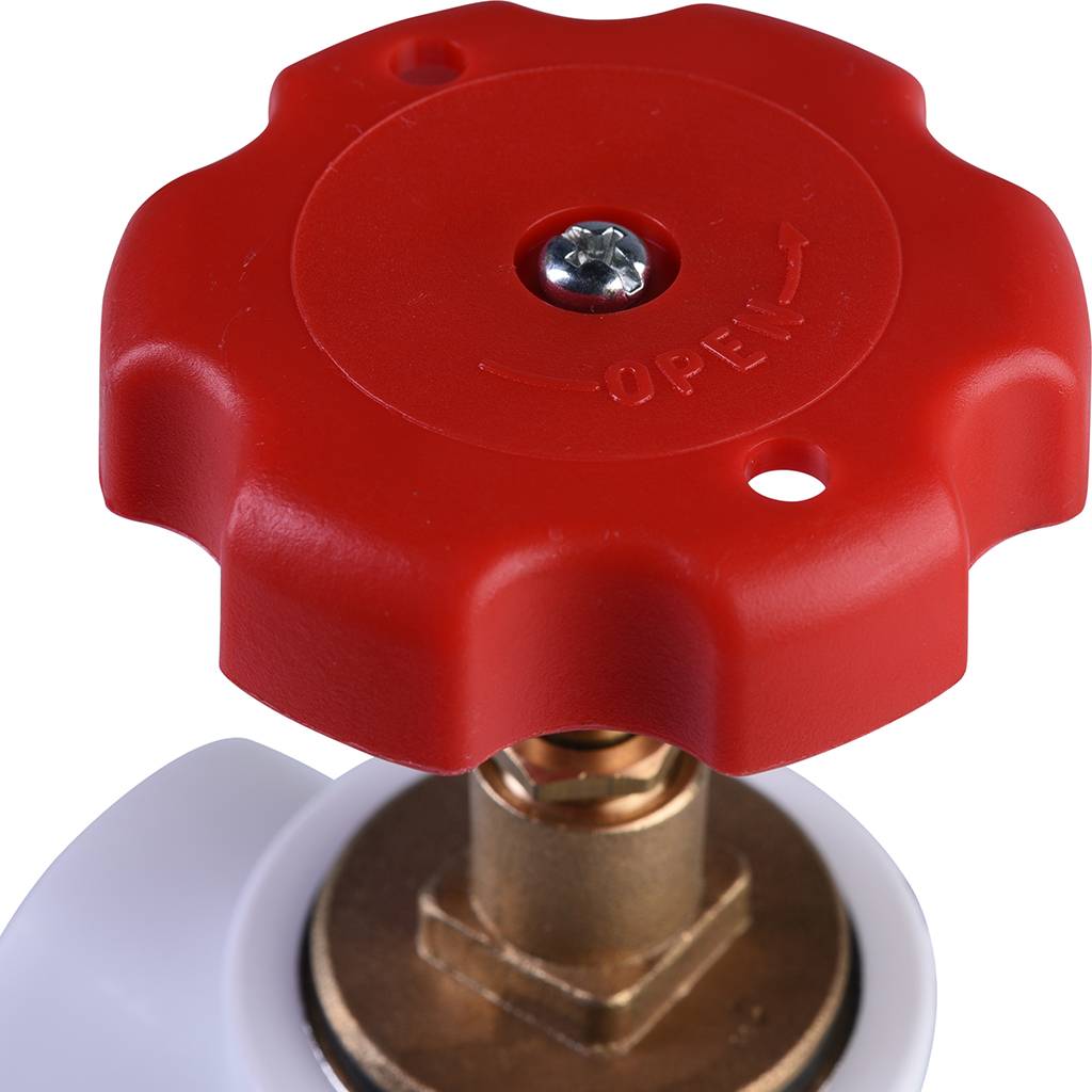 Вентиль Политэк d=32 для полипропиленовых труб под сварку (цвет белый)