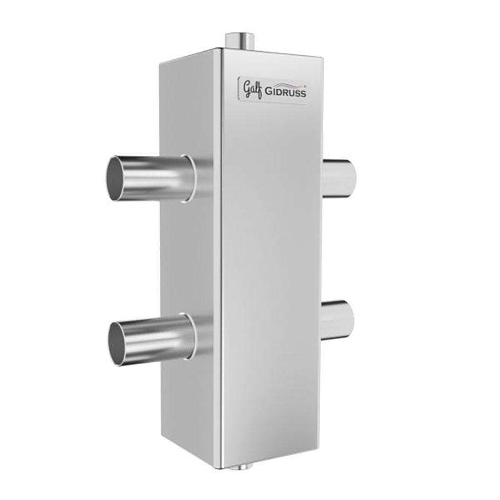 Гидравлический разделитель GIDRUSS GRSS-100-35PF (до 100 кВт, под пресс-фитинги 35 мм)