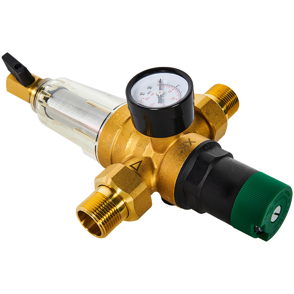 Фильтр с редуктором на холодную воду Хит Комплект DN20