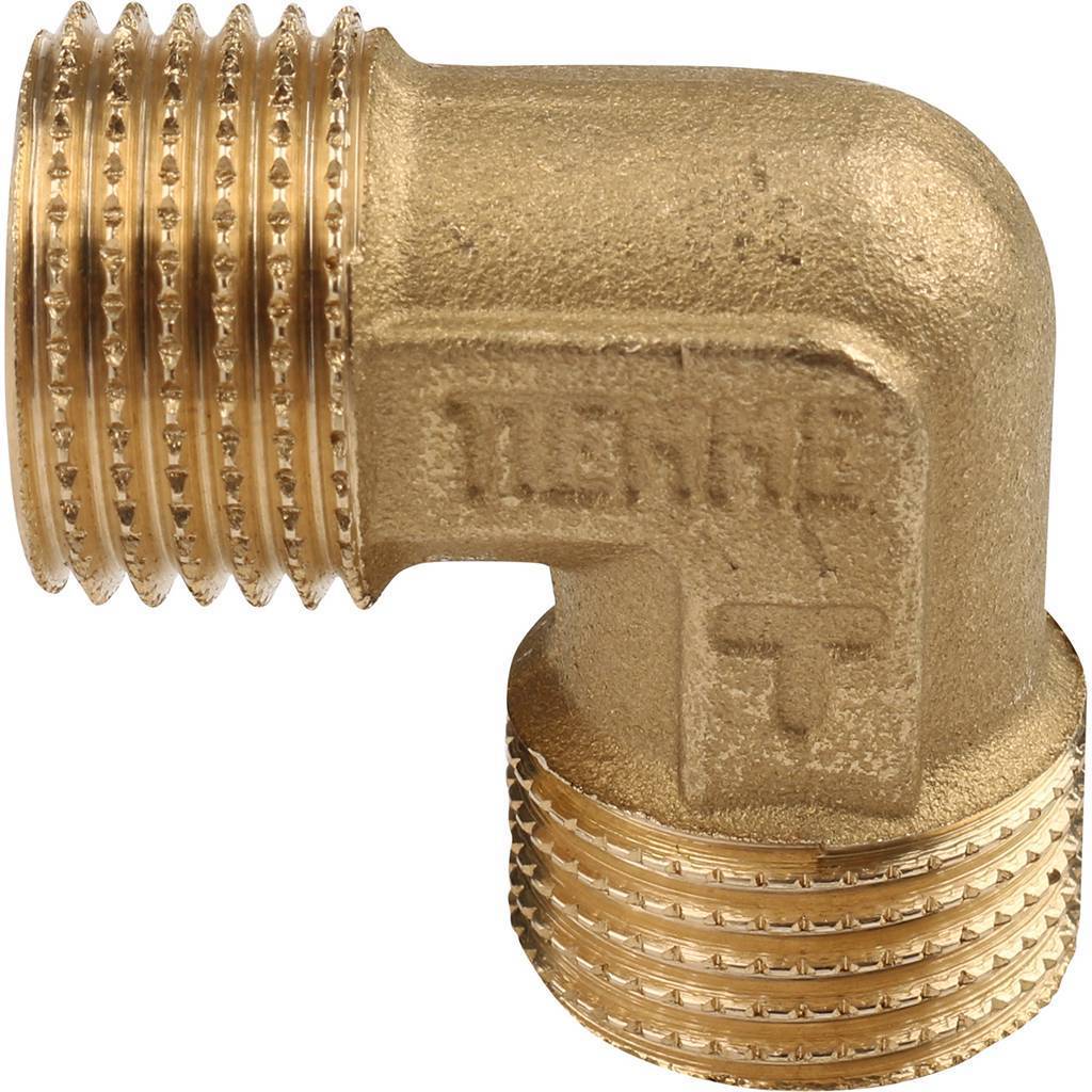 Угольник TIEMME НН 1/2х1/2 для стальных труб резьбовой, 1500107